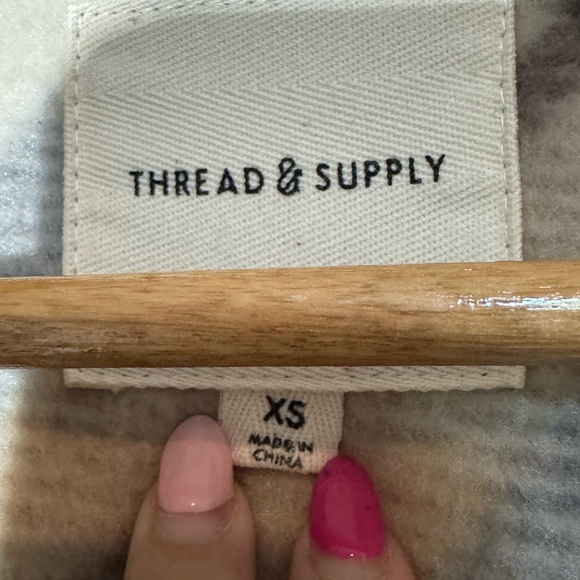 Thread & Supply Plaid Shacket – XS ( Runs Big) - Picture 2 of 6